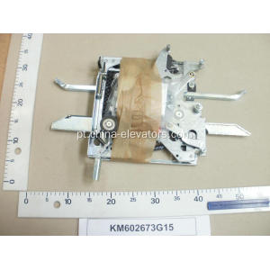 Acoplador de trilhos de fechadura de porta KM602673G15 para elevadores KONE